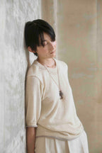 The summer knit made in Peru / Tangis Cotton / Ivory
