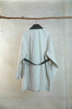 The studio work coat / light greige