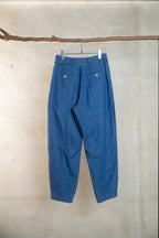The barrel work trousers / denim