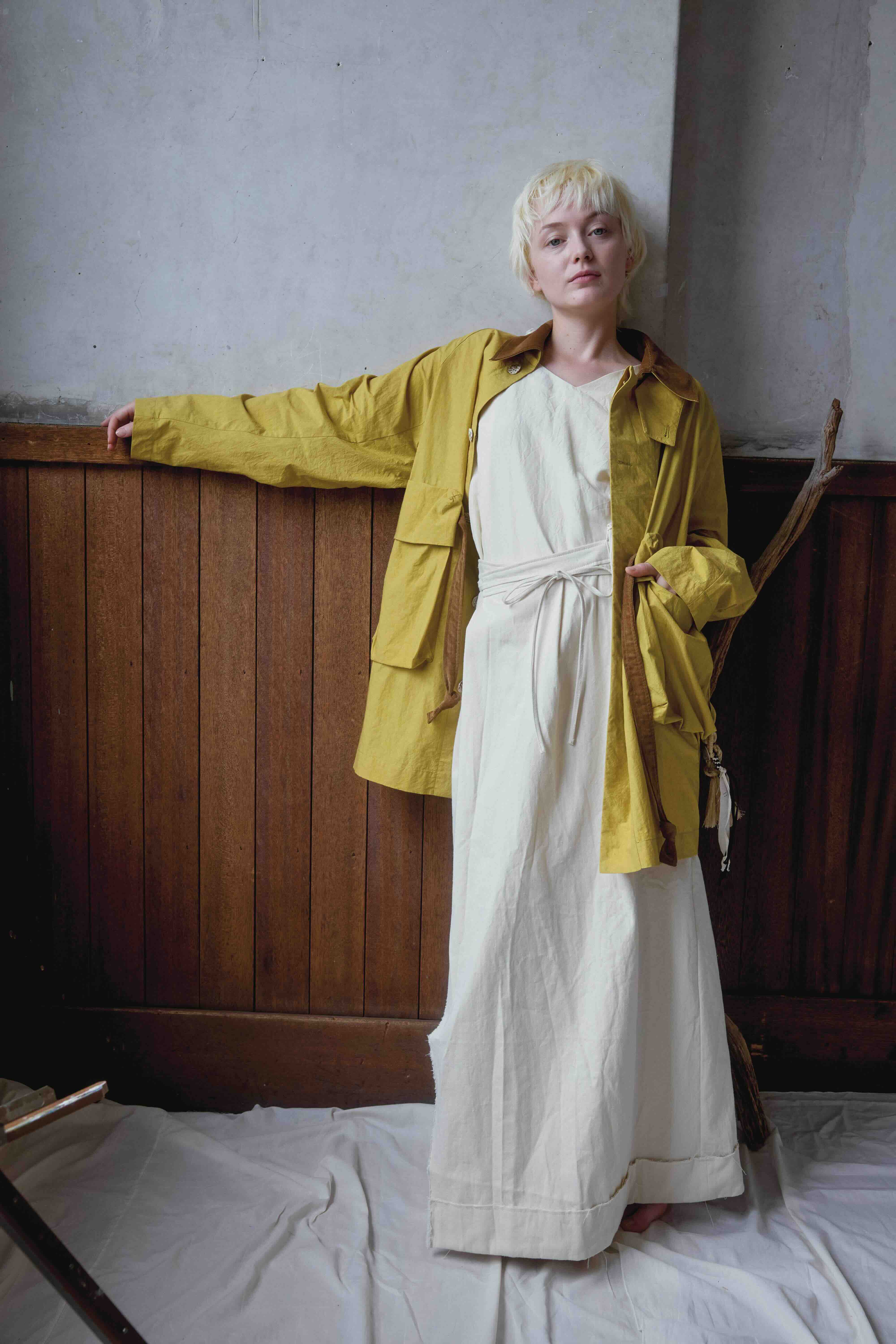 The Studio Work Coat Mustard Yellow ― AS YET UNNAMED.