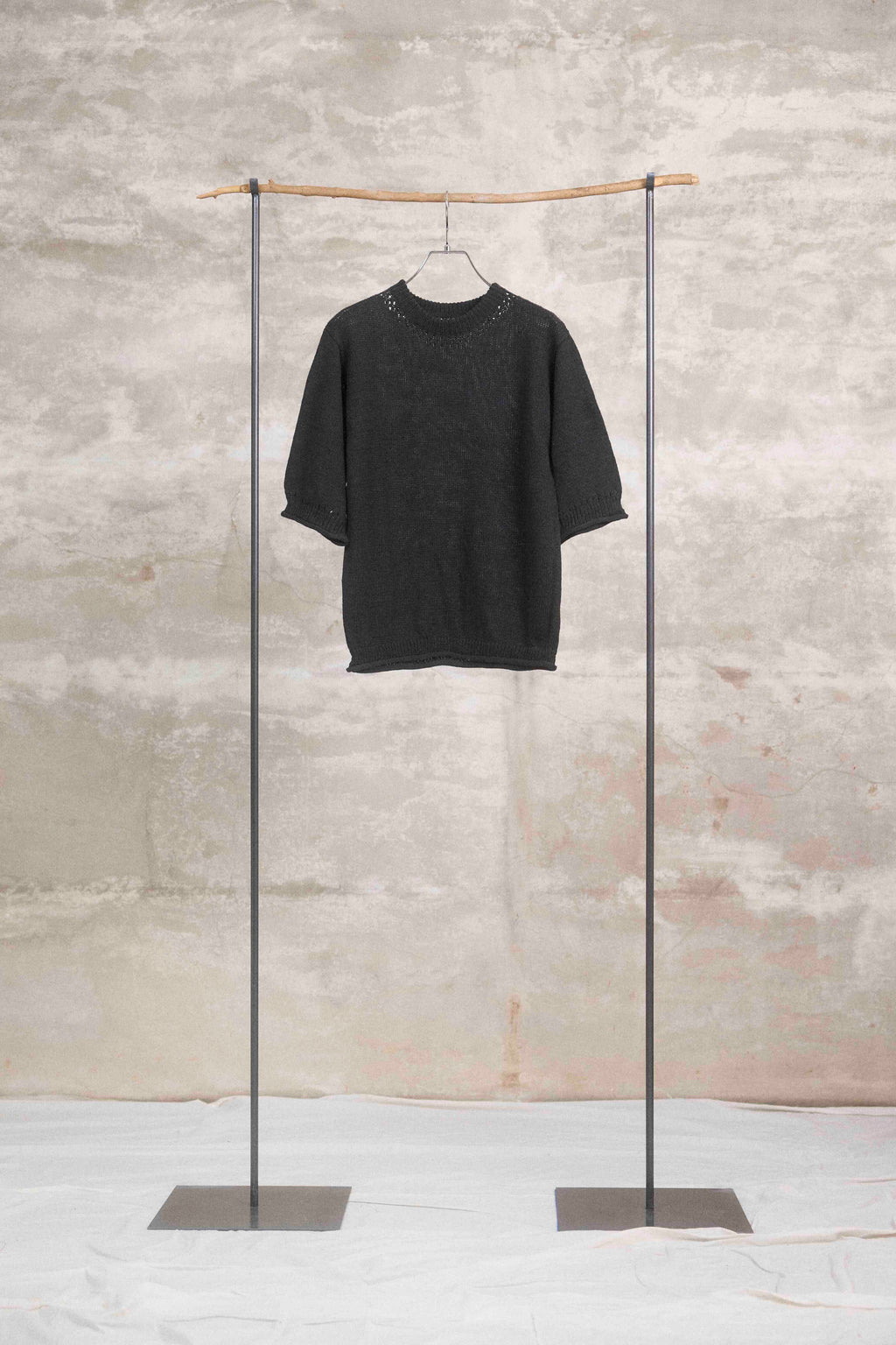 The summer knit made in Peru / Tangis Cotton / Black